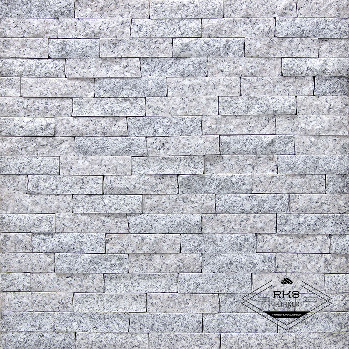 Фасадный камень Полоса - Гранит Белла Уайт Микс в Белгороде